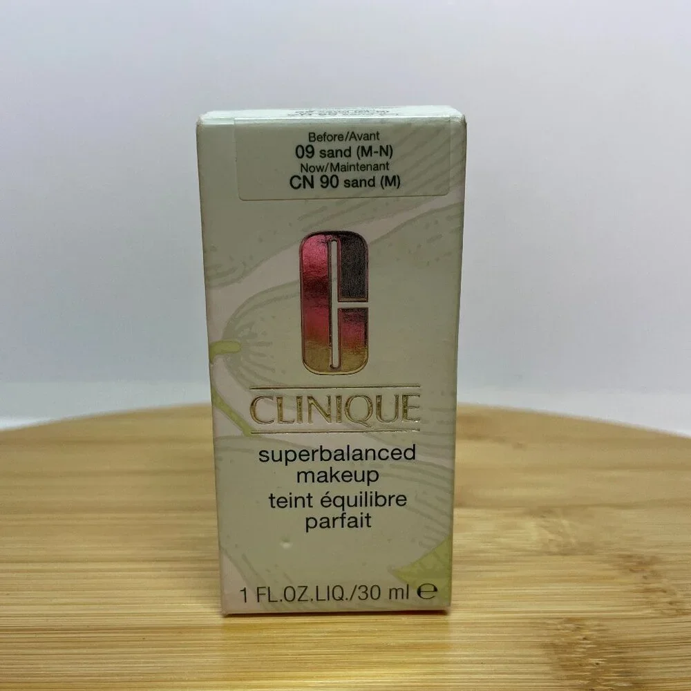 Clinique Superbalanced Makeup CN 90 Sand 1 oz Normal to Oily Makeup Base